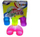 Lodër pranverë plastike Hipo Neon Spring, 5 cm, shumëngjyrëshe
