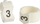 Markues kabllosh Brady SCN-36-3, najlon, set 50 copë, i bardhë