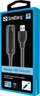 Kabllo adaptuese Sandberg Headset USB Controller, 3.5mm në USB, 1.5m, e zezë