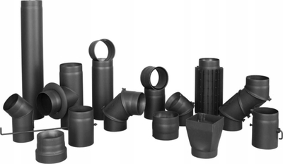 Tub oxhaku SpiroFlex Black 160, 0.25 m, çelik 2 mm, i zi