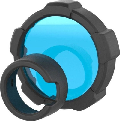 Filtër për elektrik dore Ledlenser (MT18), 85.5mm, i kaltër