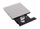 Shkrues DVD i jashtëm Hitachi LG Slim Portable, USB, shpejtësi 8x, i zi