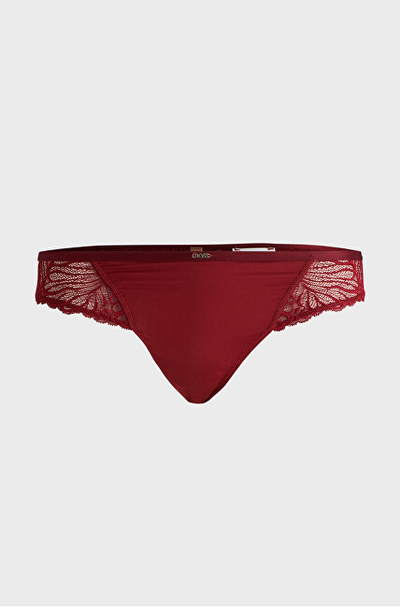 Mbathje për femra HUGO BOSS BOSS Brazilian, burgundy