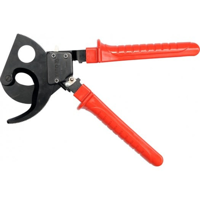 Gërshërë kabllosh Yato YT-18602, ratchet, prerje 380mm², të zeza