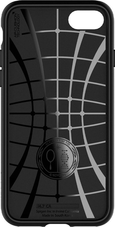Mbulesë telefoni Spigen Core Armor për iPhone 7 8 SE 2020, TPU, matte, e zezë