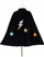 Пелерина суперхерој за деца Souza Superhero Cape, 4-8 години, со декоративни ѕвезди, црна