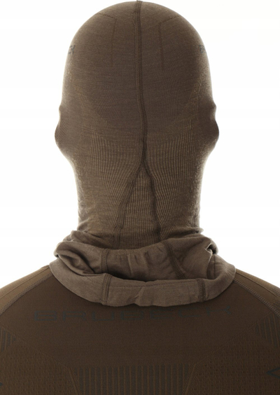 Balaklavë termike Brubeck Ranger Wool, lesh Merino, madhësia L/XL, e zezë