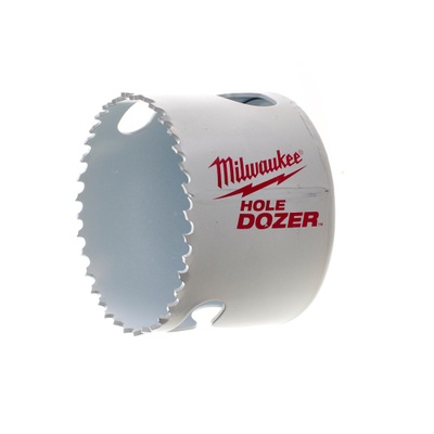 Sharrë rrethore Milwaukee Hole Dozer, bi-metal, 2-11/16", e bardhë