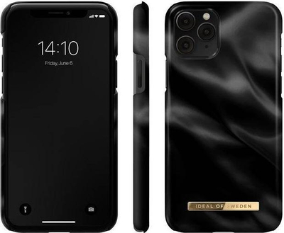 Mbulesë telefoni iDeal of Sweden Fashion Case, për iPhone 11 Pro, Black Satin, e zezë