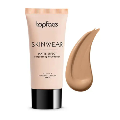 Krem pudër Top Face Skinwear Matte, 006, 30 ml