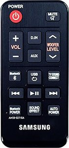 Telekomandë Samsung për HW-J250, infra të kuqe, e zezë
