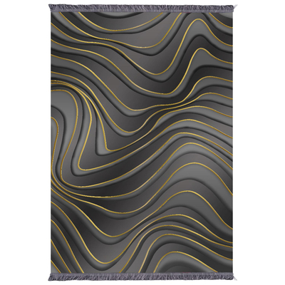 Tepih ndenjeje 160×230 cm (FB97675.42), gri/ ari