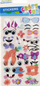 Ngjitësa dekorativë Craft with Fun Faces Stickers, 2 fletë, shumëngjyrëshe