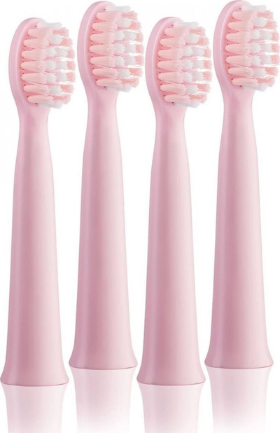 Koka për furçë dhëmbësh Vitammy Tooth Harmony sonic, 4 copë, rozë