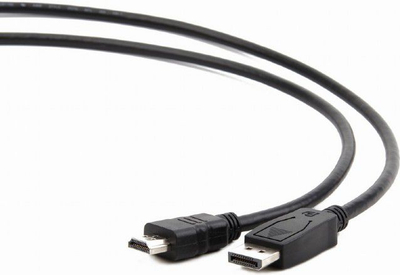 Kabllo Gembird (CC-DP-HDMI-5M), DisplayPort - HDMI, 5m, i zi