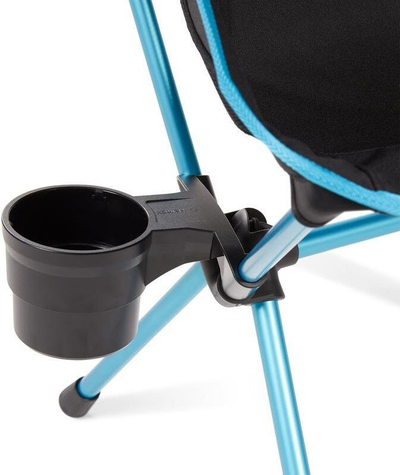 Mbajtës gotash Helinox Cup Holder, për karrige kampingu, plastik, i zi