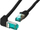 Kabllo rrjeti EFB RJ45 S/FTP Cat.6A, 3m, dalje 90°, i zi