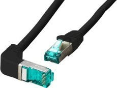 Kabllo rrjeti EFB RJ45 S/FTP Cat.6A, 3m, dalje 90°, i zi