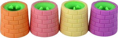 Lodër antistres me bretkosë, squishy, e gjelbër