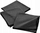 Peceta tavoline Douceur d'intérieur Cotton Napkins, 40x40 cm, set 3 copë, gri e errët