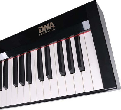 Piano dixhitale DNA SP 88, 88 taste, Bluetooth MIDI, e zezë