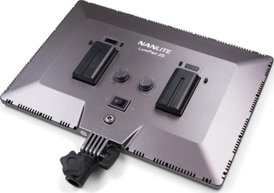 Panel drite LED Nanlite LumiPad 25, me rregullim drite, temperaturë ngjyre, gri