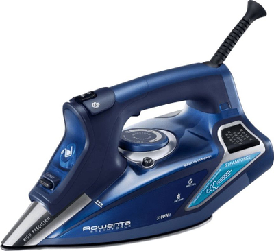 Hekur për hekurosje Rowenta Steamforce DW9240, 3100 W, i kaltër