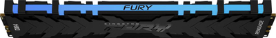 Memorie Kingston Fury Renegade RGB, DDR4, 32 GB, 3600 MHz, CL16, KF436C16RBAK4/32