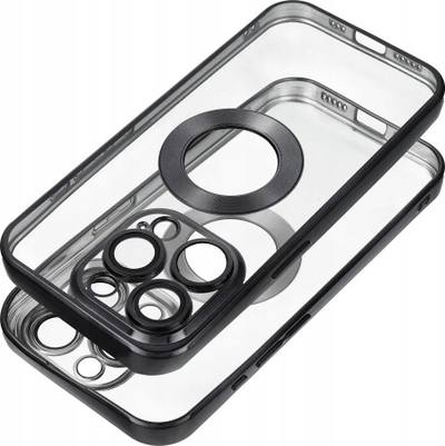 Mbrojtëse telefoni Glam Case, për iPhone 14, TPU, e zezë