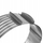 Rreth i rregullueshëm për tortë, çelik inox, 24 30 cm, 7 shtresa, argjend
