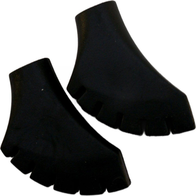 Kapak gome për shkopinj Nordic Walking Enero, set 4 copë, i zi