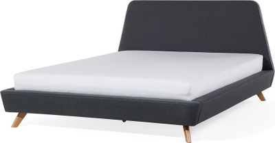 Shtrat tapiceri VIENNE, 160 x 200 cm, EU King Size, gri