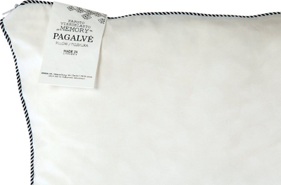 Jastëk ergonomik Comco Memory, 50 x 70 cm, me mbushje memory, i bardhë