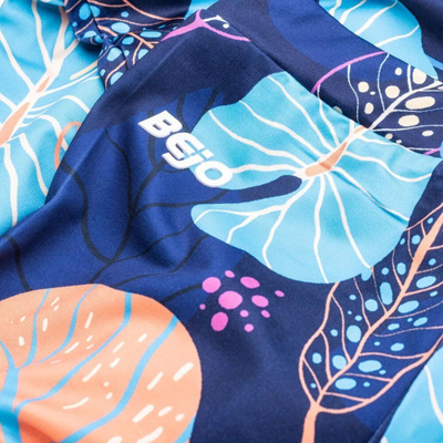 Leggings për goca Bejo Pike KDG Jr 92800493227, të gjata, material që thahet shpejt, blu navy