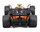 Модел на автомобил Bburago McLaren MCL38 #4 Lando Norris, размер 1/43, колекционерски, многуобоен