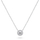 Qafore për femra Brilio Silver NCL136W, 47 cm, e argjendtë