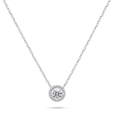 Qafore për femra Brilio Silver NCL136W, 47 cm, e argjendtë