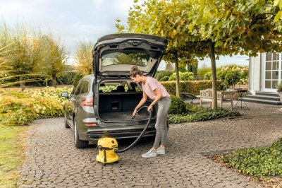 Fshesë me korrent Karcher WD 2 Plus V-12/4/18, 1000W, depozitë 12L, e verdhë