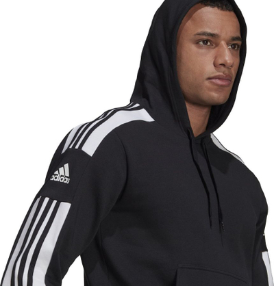 Bluzë me kapuç adidas Squadra 21 Sweat Hoody M GT6634, me teknologji AEROREADY, për burra, e zezë