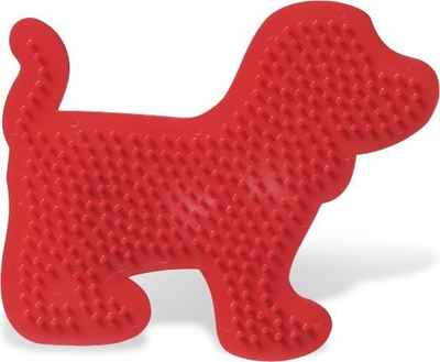 Lodër kreative SES Creative Pegboard Dog, dërrasë me rruaza, shumëngjyrëshe