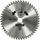 Disk sharre rrethore Tivoly 4451, Ø250mm, 48 dhëmbë karbidi, ngjyrë argjendtë