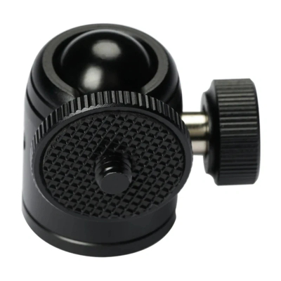 Kokë trefike OBSBOT Mini Ball Head, alumini, filetë 1/4", e zezë