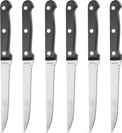 Set thikash për biftek Excellent Houseware, 6 copë, 21 cm