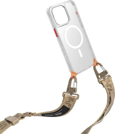 Litar universal për telefon Skinarma Scout XE, rrip najloni që rregullohet, me karabinë metalike, kaki