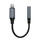 Adapter audio Wozinsky WALJ-01 Lightning në 3.5 mm, HiFi, i zi