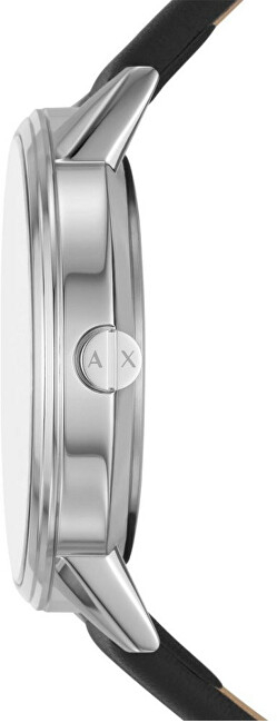 Orë për meshkuj Armani Exchange, e zezë