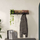 Varëse për rroba Decortie Liora 14x63x14cm, kafe e hapur/zezë