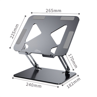 Mbajtëse laptopi Media-tech MT2661, metalike, 10"-17", gri