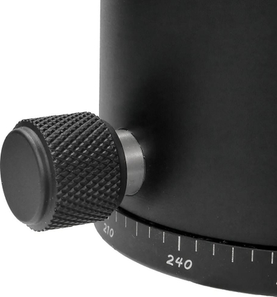 Kokë tripod Velbon QHD-G7AS, ball head alumini, Arca-Swiss, e zezë