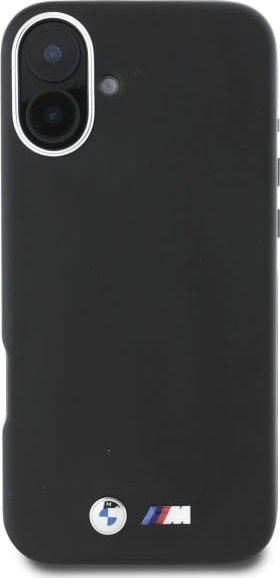 Kapak telefoni BMW BMHMP16S23PMWK, për iPhone 16 6.1", MagSafe, i zi